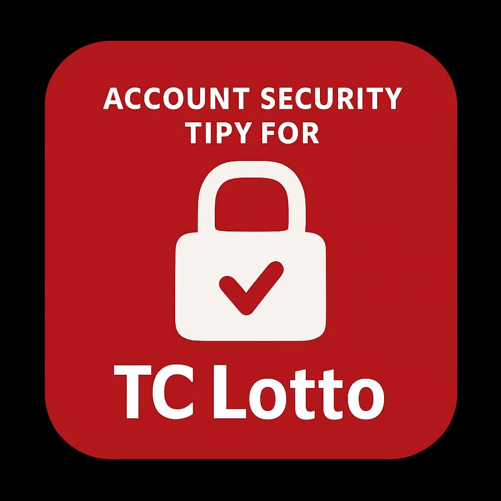 Icon representing account security guidance for TC Lotto.