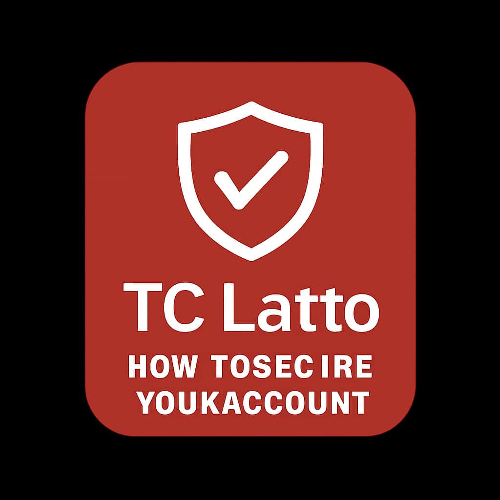 An icon representing account security for TC Lotto.