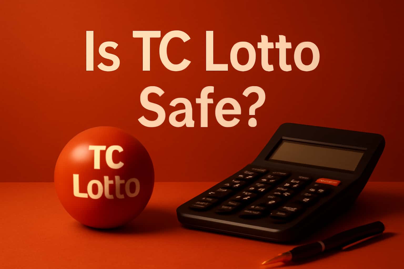 An informational scene depicting safety features of TC Lotto.