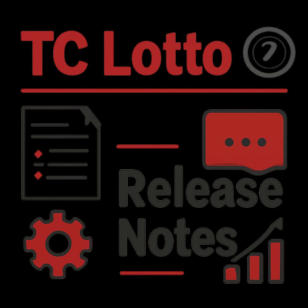 Illustration detailing TC Lotto platform updates.