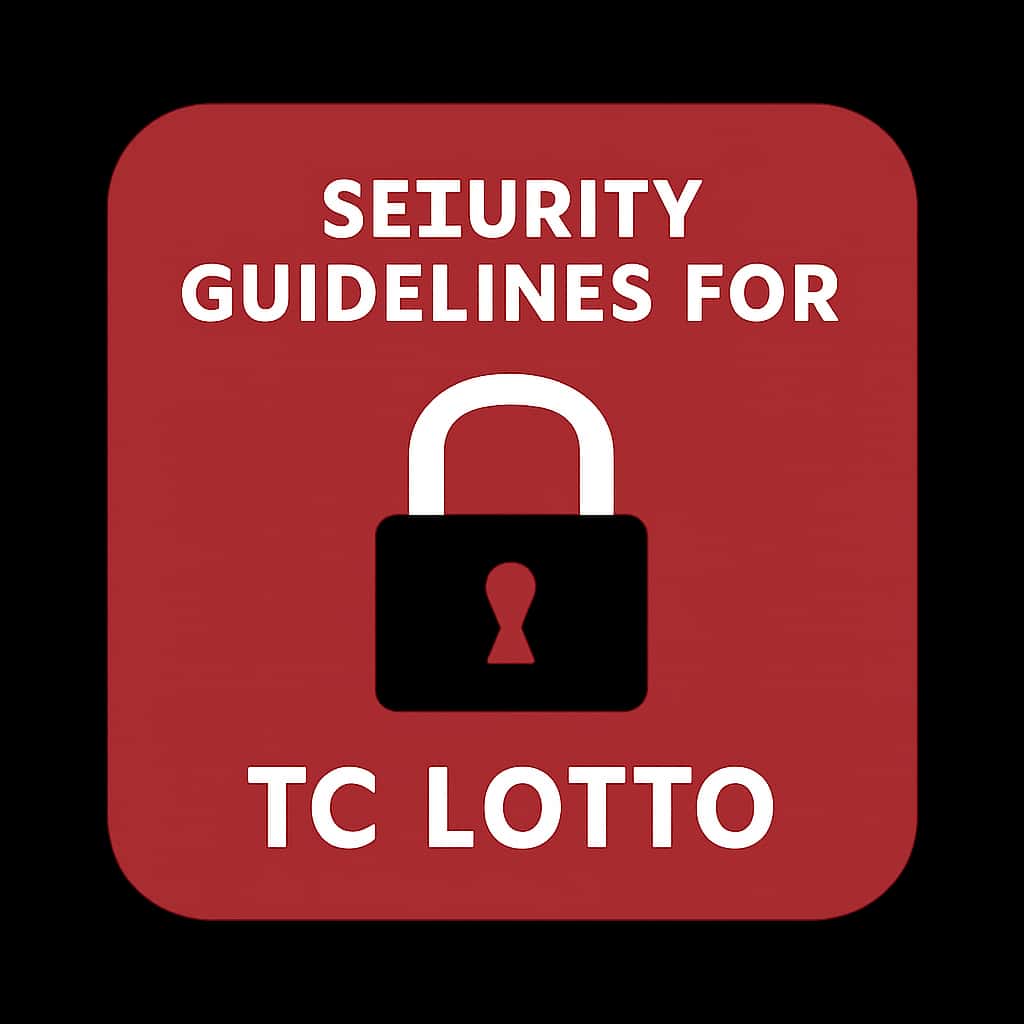 Icon representing Security Guidelines for TC Lotto.