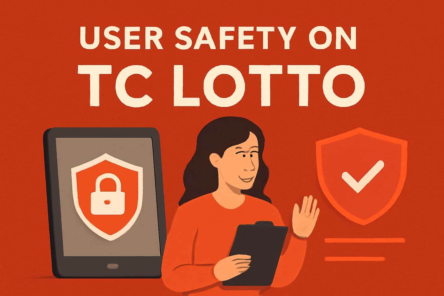 Informational scene illustrating user safety on TC Lotto